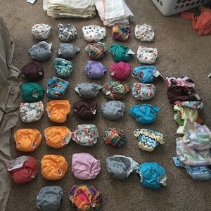 Good condition cloth diapers